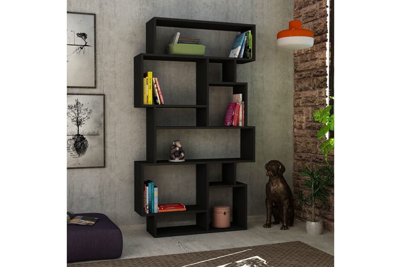 Homitis Bokhylla - Mörkgrå - Förvaring - Hylla - Bokhylla