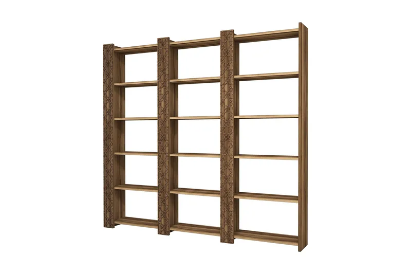 Hovdane Bokhylla 184 cm, Brun