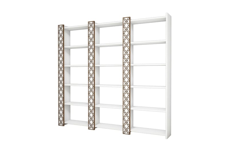 Hovdane Bokhylla 184 cm - Vit - Förvaring - Hylla - Bokhylla