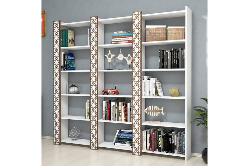 Hovdane Bokhylla 184 cm - Vit - Förvaring - Hylla - Bokhylla