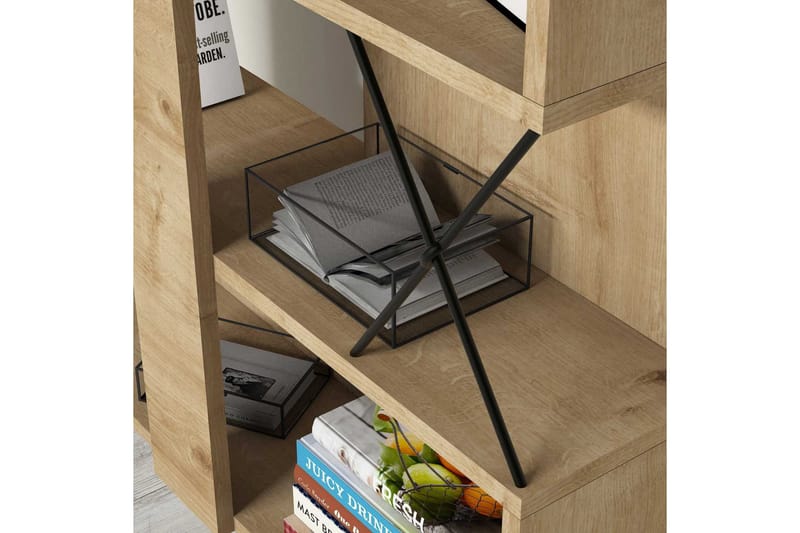 Hovdane Bokhylla 22 cm i Ek - Brun - Förvaring - Hylla - Bokhylla