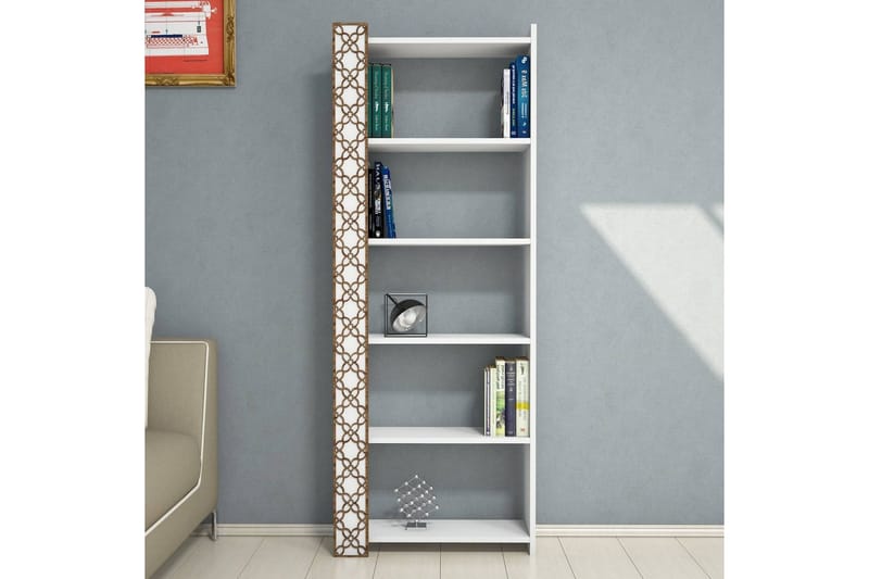 Hovdane Bokhylla 64 cm - Vit - Förvaring - Hylla - Bokhylla