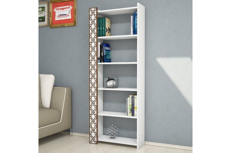 Hovdane Bokhylla 64 cm - Vit - Förvaring - Hylla - Bokhylla