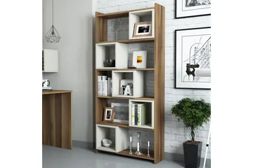 Hovdane Bokhylla 80 cm - Brun - Förvaring - Hylla - Bokhylla