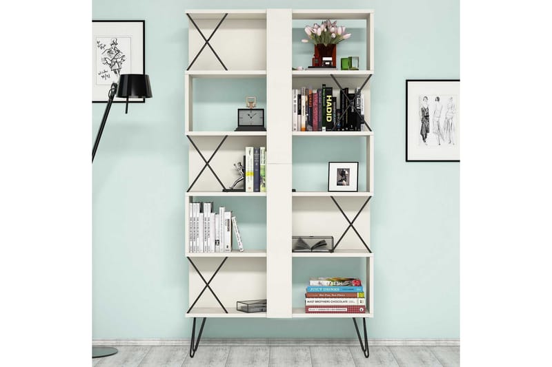 Hovdane Bokhylla 90 cm - Brun - Förvaring - Hylla - Bokhylla