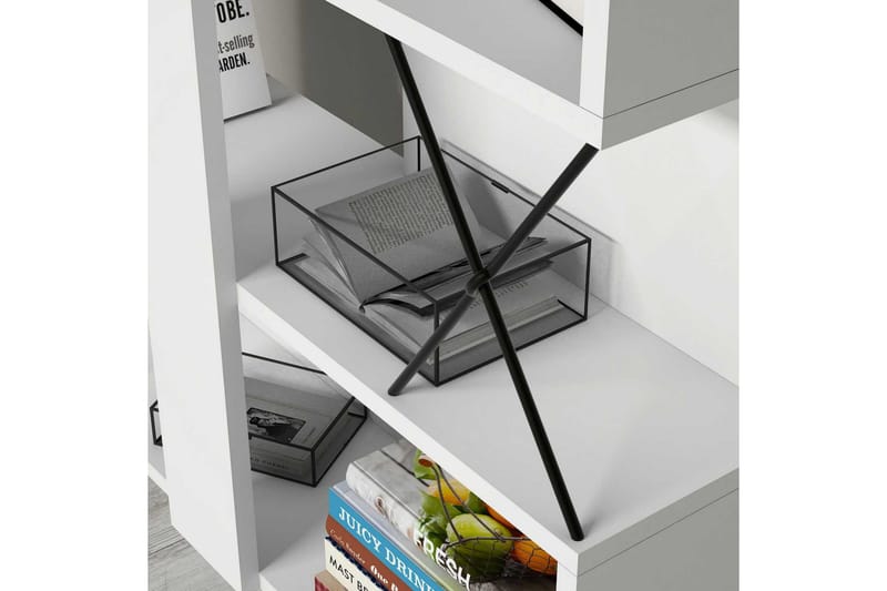 Hovdane Bokhylla 90 cm - Vit - Förvaring - Hylla - Bokhylla