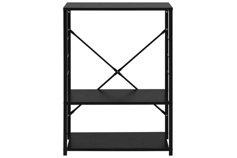 Hylla för mikrovågsugn svart 60x39,6x79,5 cm spånskiva - Svart - Förvaring - Hylla - Bokhylla
