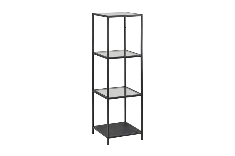 Ikaria Bokhylla 4 plan, Svart