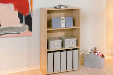 Imhilde Bokhylla 60x110 cm - Ljus Ek - Förvaring - Hylla - Bokhylla