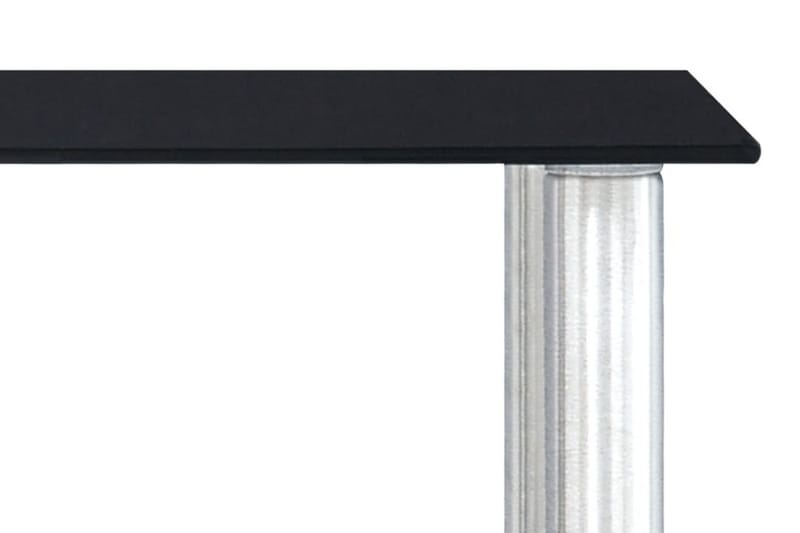 Kökshylla svart 45x16x26 cm härdat glas - Svart - Förvaring - Hylla - Bokhylla