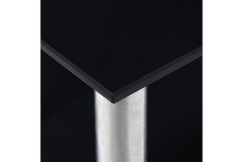 Kökshylla svart 45x16x26 cm härdat glas - Svart - Förvaring - Hylla - Bokhylla