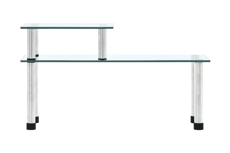 Kökshylla transparent 45x16x26 cm härdat glas - Transparent - Förvaring - Hylla - Bokhylla