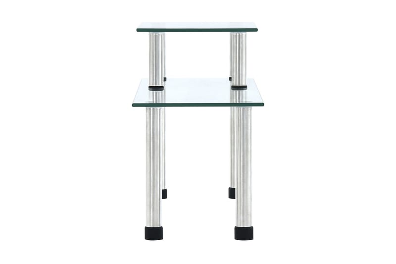 Kökshylla transparent 45x16x26 cm härdat glas - Transparent - Förvaring - Hylla - Bokhylla