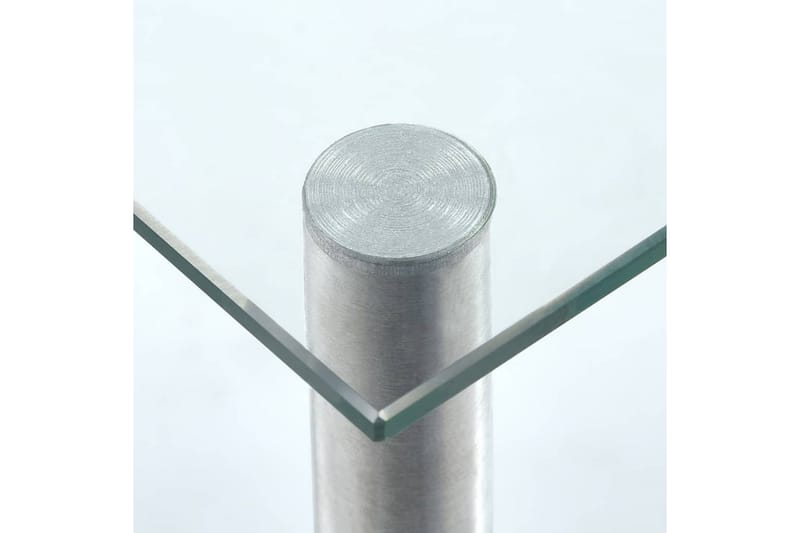 Kökshylla transparent 45x16x26 cm härdat glas - Transparent - Förvaring - Hylla - Bokhylla