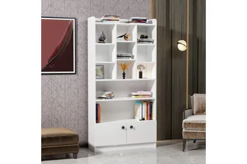 Kashiwa Bokhylla 90x30 cm Vit - Hanah Home - Förvaring - Hylla - Bokhylla