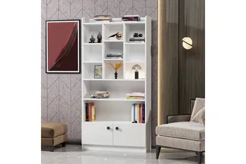 Kashiwa Bokhylla 90x30 cm Vit - Hanah Home - Förvaring - Hylla - Bokhylla