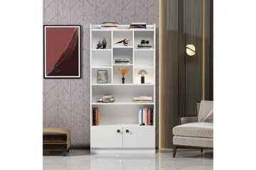 Kashiwa Bokhylla 90x30 cm Vit - Hanah Home - Förvaring - Hylla - Bokhylla