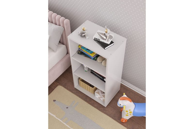 Bokhylla Katsuyuki Vit - Vit - Förvaring - Hylla - Bokhylla