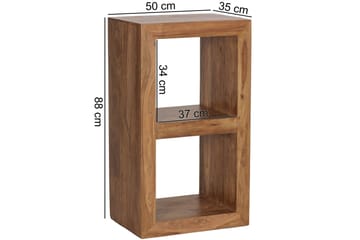 Kintillo Bokhylla 50 cm i Valnöt - Brun - Förvaring - Hylla - Bokhylla