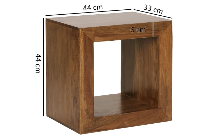 Konarzewski Bokhylla - Trä/natur - Förvaring - Hylla - Bokhylla