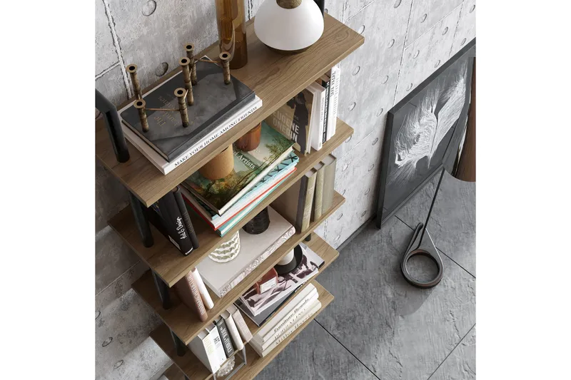 Konsterud Bokhylla - Brun - Hus & renovering - Kök & bad - Kök & tvättstuga - Köksinredning - Kökshylla