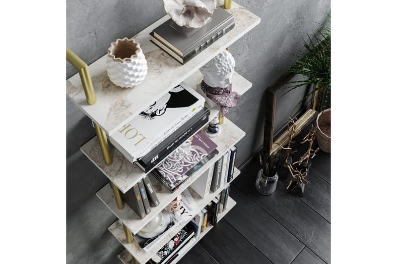 Konsterud Bokhylla - Guld - Hus & renovering - Kök & bad - Kök & tvättstuga - Köksinredning - Kökshylla