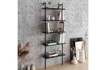 Konsterud Bokhylla - Svart/Marmor - Hus & renovering - Kök & bad - Kök & tvättstuga - Köksinredning - Kökshylla