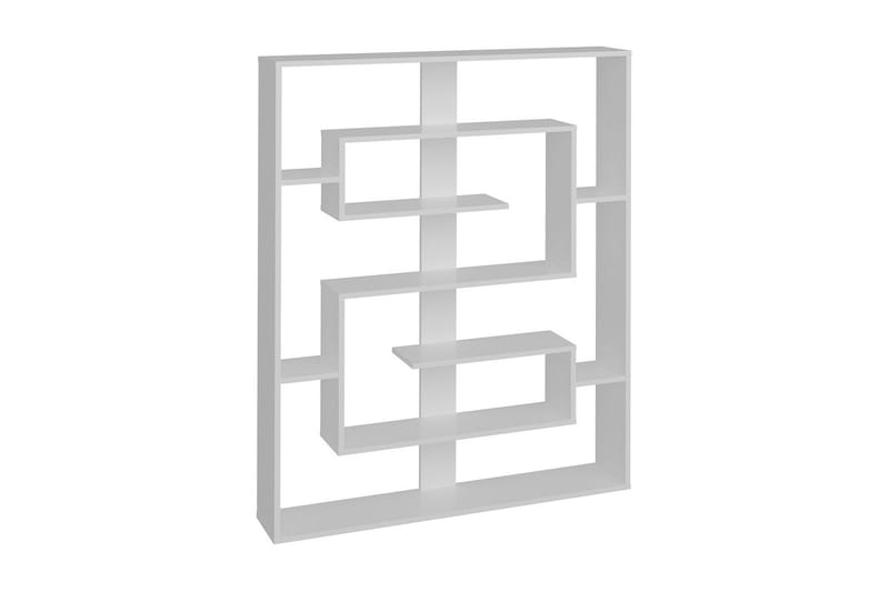 Kussmann Bokhylla 120 cm - Vit - Förvaring - Hylla - Bokhylla