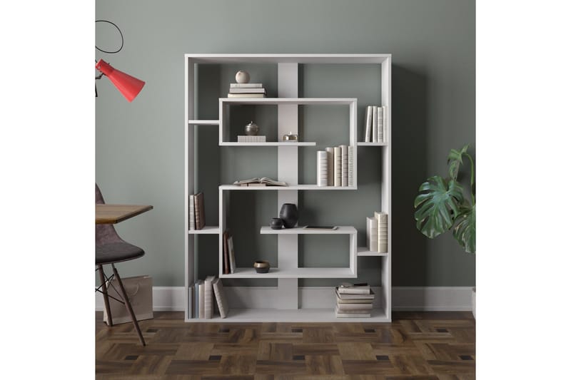 Kussmann Bokhylla 22 cm i Målat Trä - Vit - Förvaring - Hylla - Bokhylla