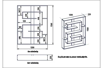 Kussmann Bokhylla 22 cm i Målat Trä - Vit - Förvaring - Hylla - Bokhylla
