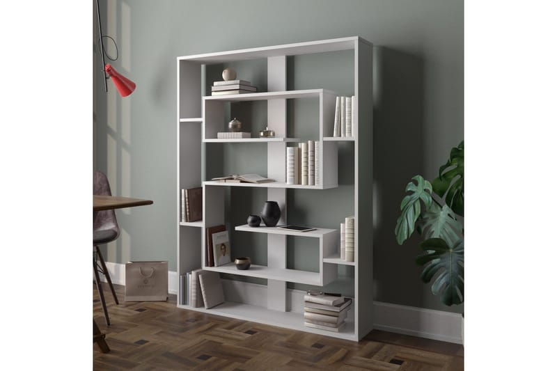 Kussmann Bokhylla 22 cm i Målat Trä - Vit - Förvaring - Hylla - Bokhylla