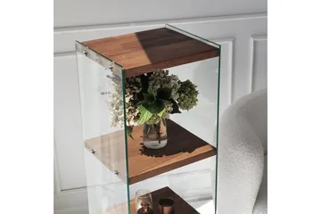 Lepinas Bokhylla 40 cm i Valnötsutseende - Natur - Förvaring - Hylla - Bokhylla