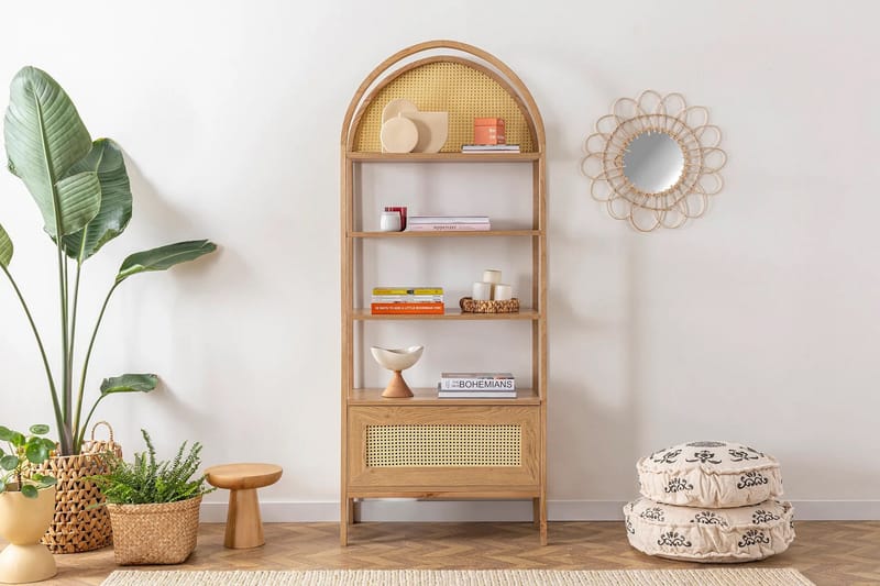 Makwana Bokhylla 75 cm - Natural - Förvaring - Hylla - Bokhylla