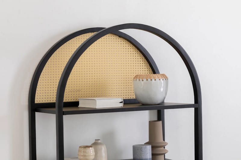 Makwana Bokhylla 76 cm - Svart - Förvaring - Hylla - Bokhylla
