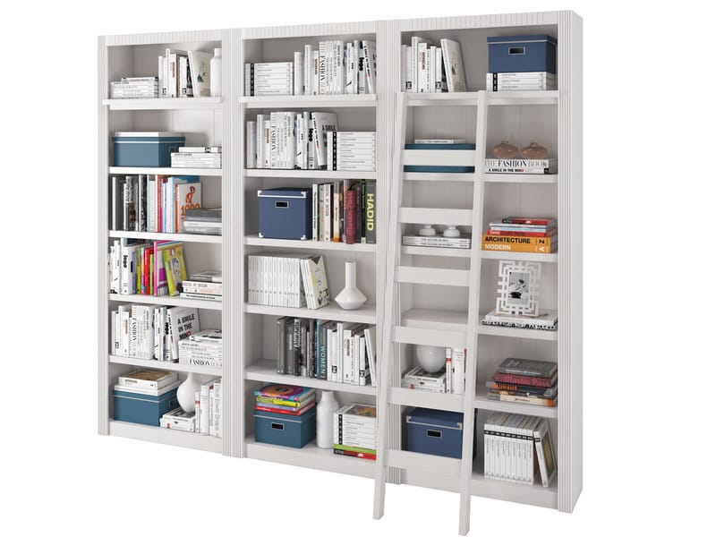 Minturn Bokhylla 29x245 cm - Vit - Förvaring - Hylla - Bokhylla