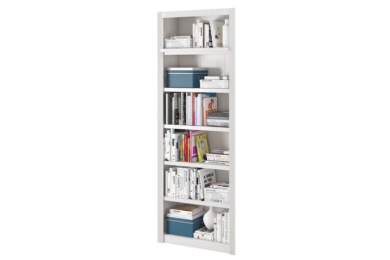 Minturn Bokhylla 29x245 cm - Vit - Förvaring - Hylla - Bokhylla