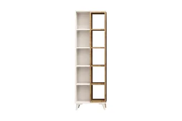 Mod Bokhylla 50 cm i Ek - Vit - Förvaring - Hylla - Bokhylla