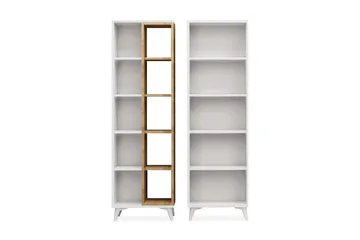 Mod Design Bokhylla - Trä/Vit - Förvaring - Hylla - Bokhylla