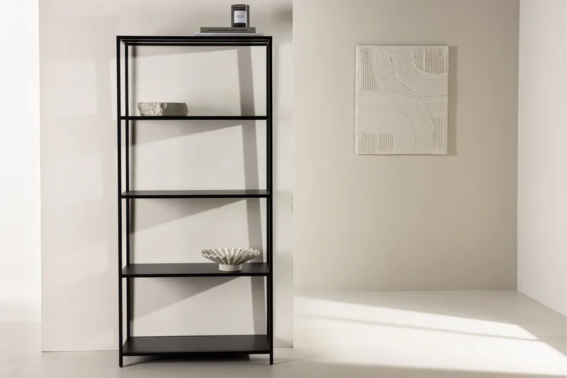 Montevideo Bokhylla 70x30 cm Svart - Förvaring - Hylla - Bokhylla