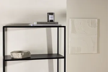 Montevideo Svart Bokhylla 70 cm i Metall - Svart - Förvaring - Hylla - Bokhylla