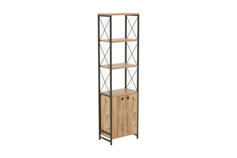 Muniesa Bokhylla 49x30 cm 3 Hyllor - Natur - Förvaring - Hylla - Bokhylla