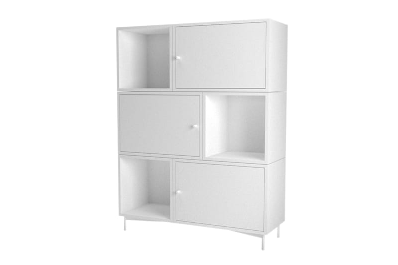 Myrvallen Bokhylla 110 cm - Brun/Grå - Förvaring - Hylla - Bokhylla