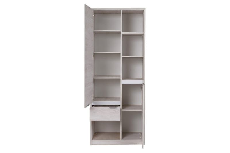 Najera Bokhylla 80 cm - Svart/Trä - Förvaring - Hylla - Bokhylla