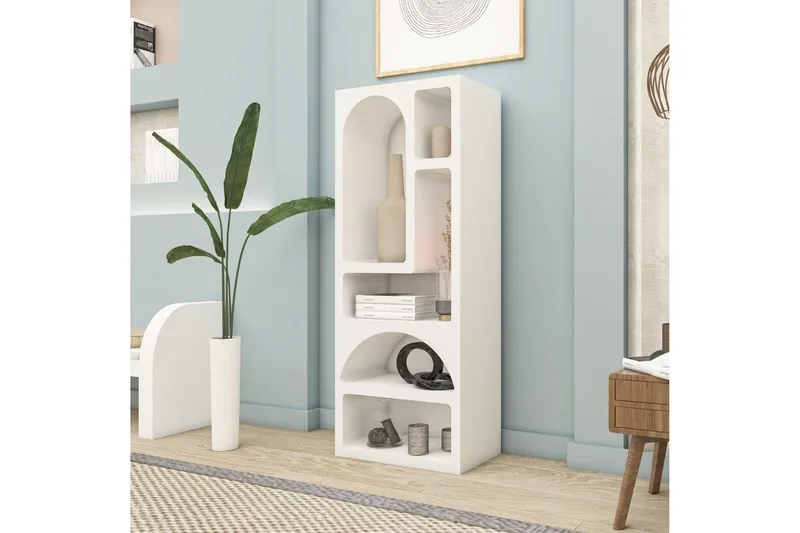 Najrana Bokhylla 60 cm - Vit - Förvaring - Hylla - Bokhylla