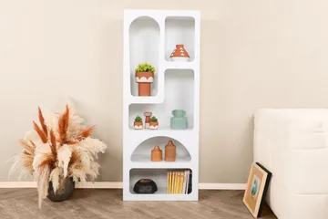 Najrana Bokhylla 60 cm - Vit - Förvaring - Hylla - Bokhylla