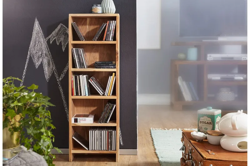 Nelrose Bokhylla 30x17 cm - Trä/natur - Förvaring - Hylla - Bokhylla