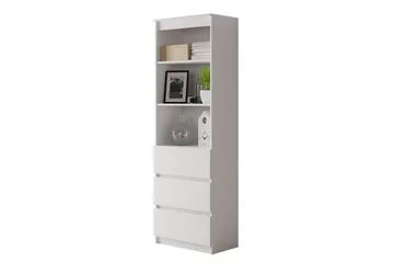 Office Hylla 60x35x180 cm - Vit - Förvaring - Hylla - Bokhylla