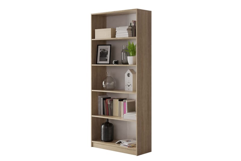 Office Hylla 80x30x182 cm - Ek - Förvaring - Hylla - Bokhylla