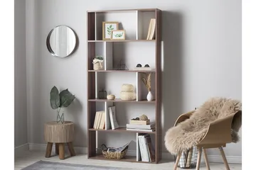 Orilla Bokhylla 83 cm i Valnöt - Brun - Förvaring - Hylla - Bokhylla