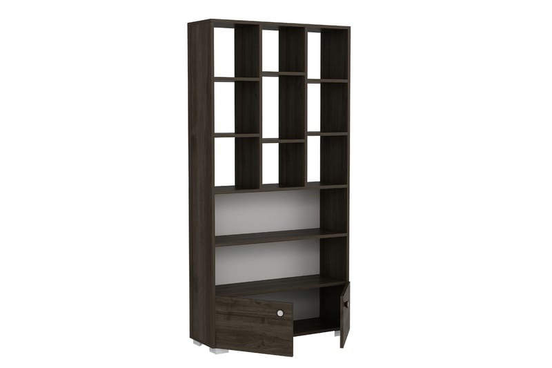 Penguen Bokhylla 93,6x29,6 cm Brun - Hanah Home - Förvaring - Hylla - Bokhylla